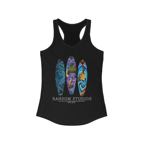 Women's Racerback Tank (Black)