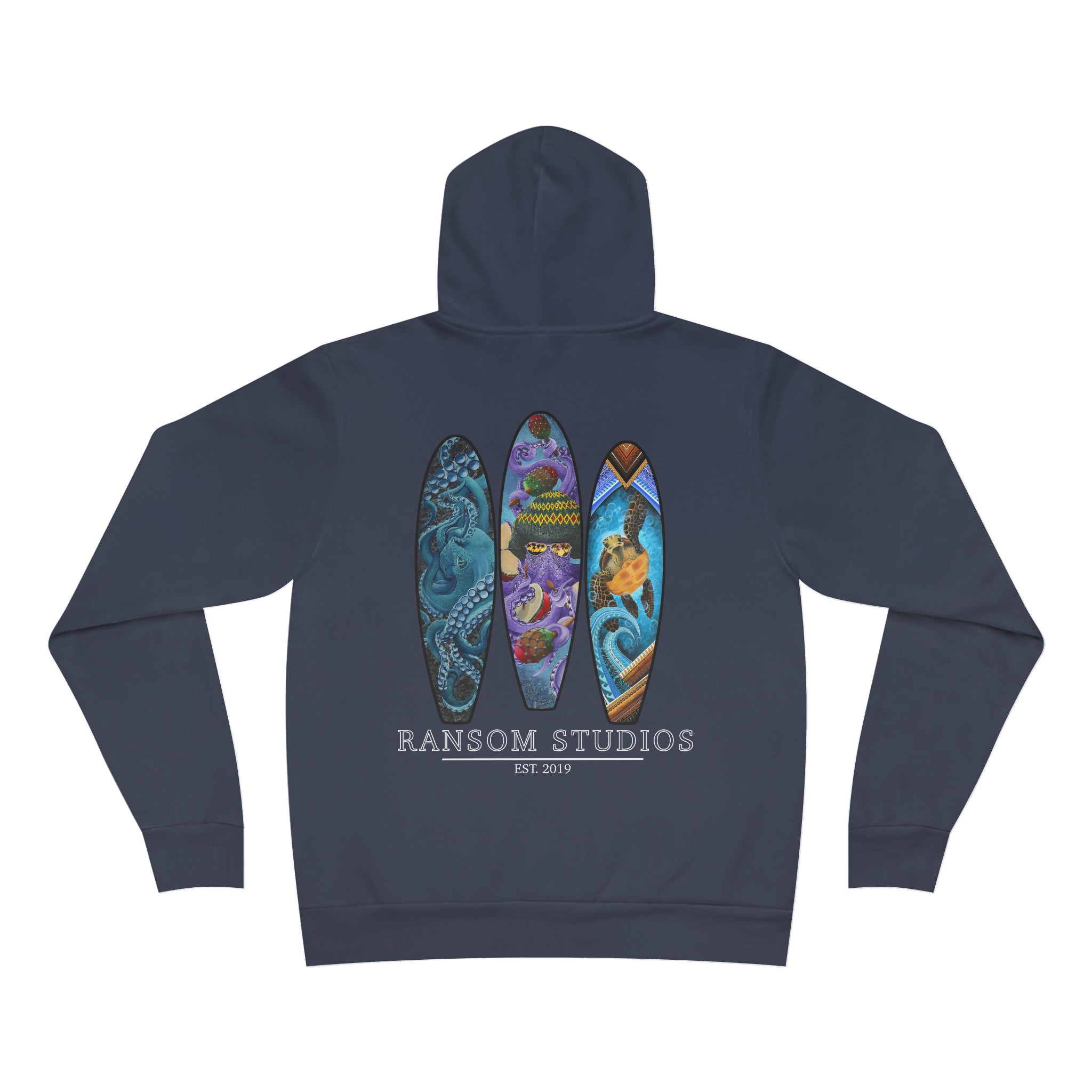 Surfboard Light Hoodie (Navy)