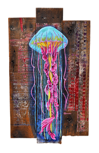 Eclectic Sting - ORIGINAL PAINTING