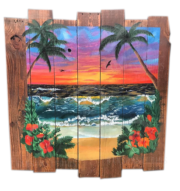 Sunset Curfew - ORIGINAL PAINTING