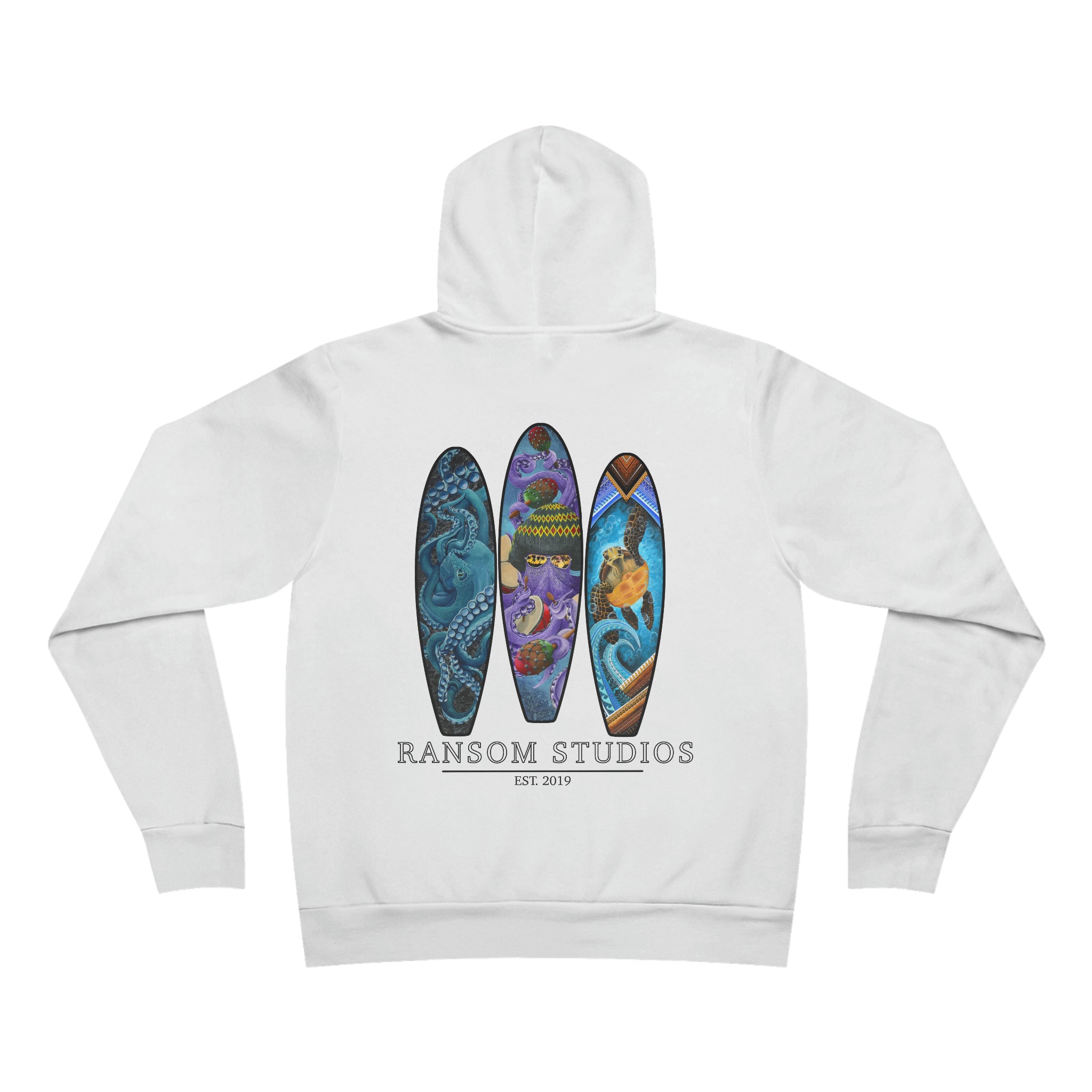 Surfboard Light Hoodie (White)